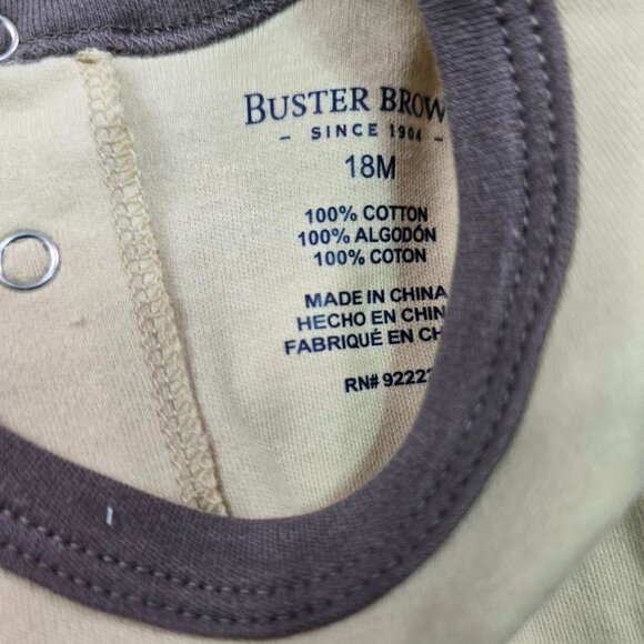 Buster Brown Safari Romper | Baby Explorer Outfit | Sizes 12M–24M | NWT - Picture 7 of 7